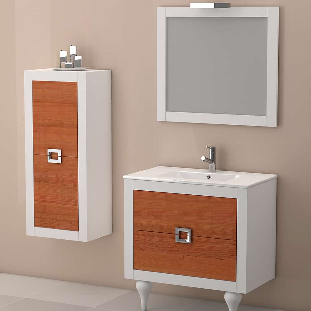 Napoles 80 Blanco mate Cerezocolumna