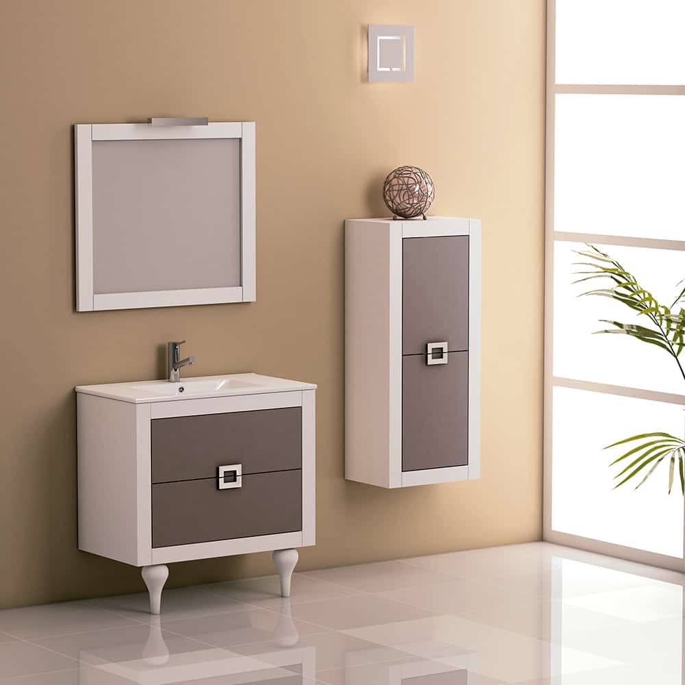 Napoles 80 Blanco mate tostadocolumna