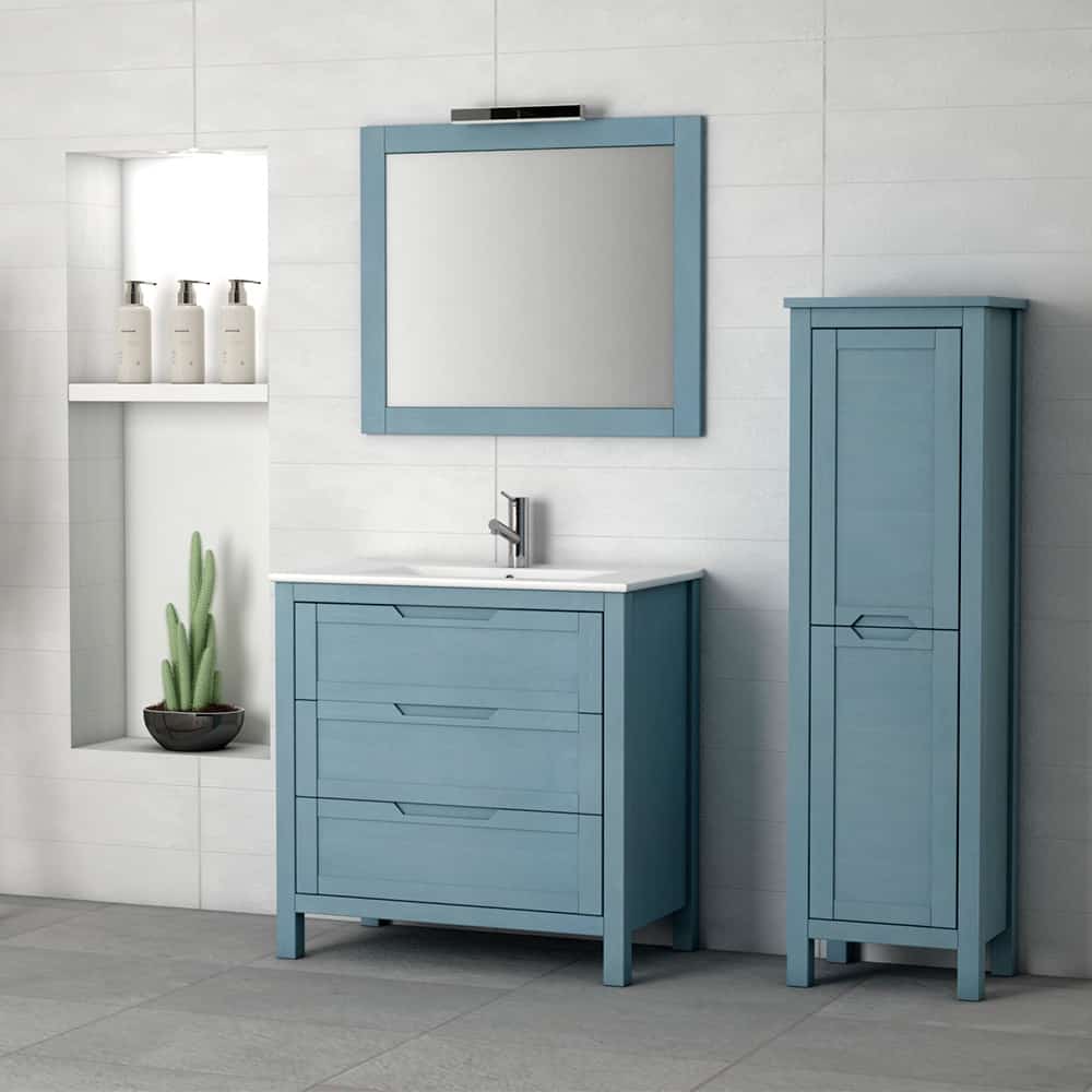 Nerpio tinte azul columna